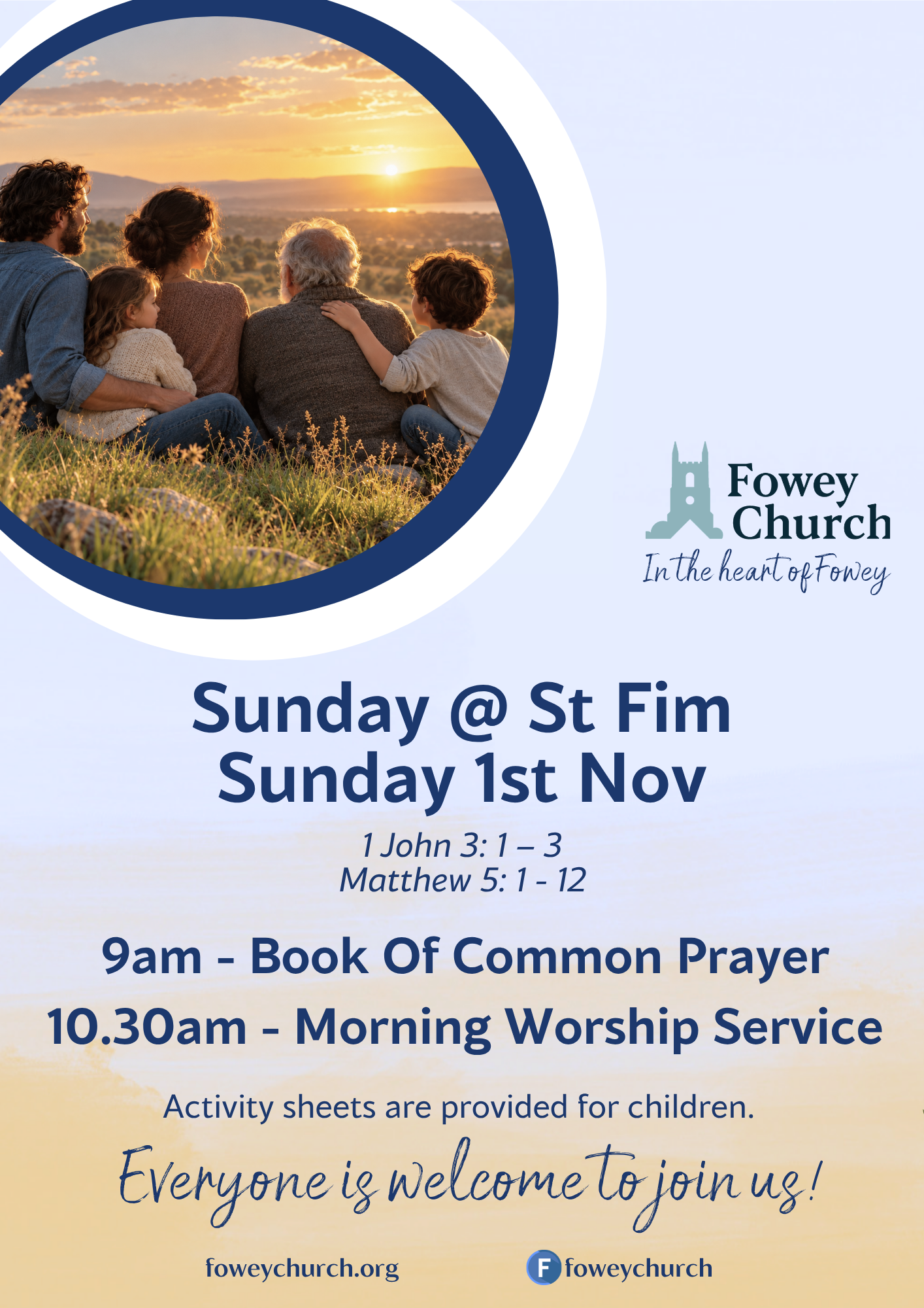 Sunday Services at Fowey Church